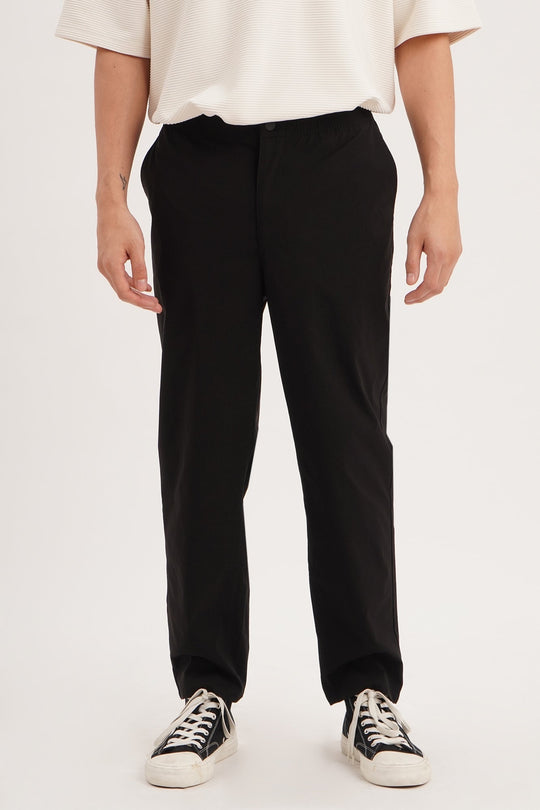 Slim Fit Staple Nylon Pants