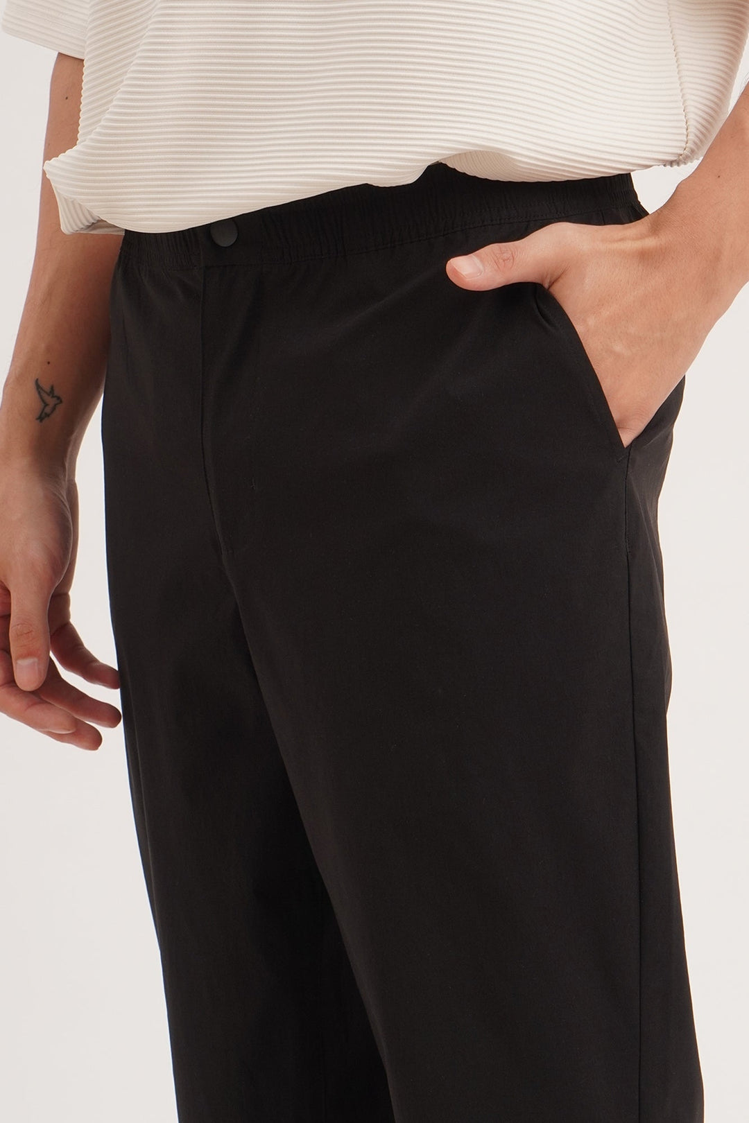 Slim Fit Staple Nylon Pants