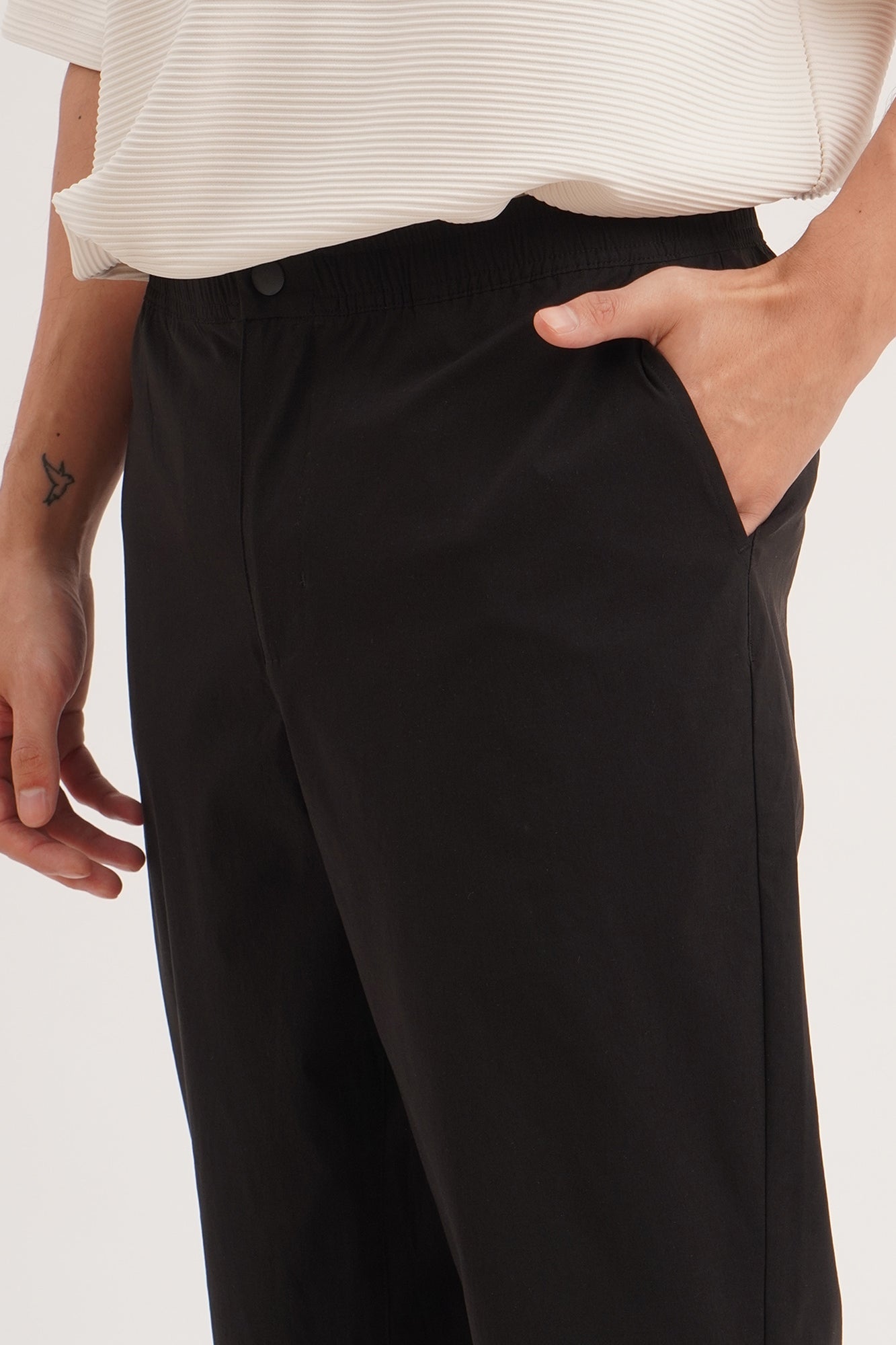 Slim Fit Staple Nylon Pants