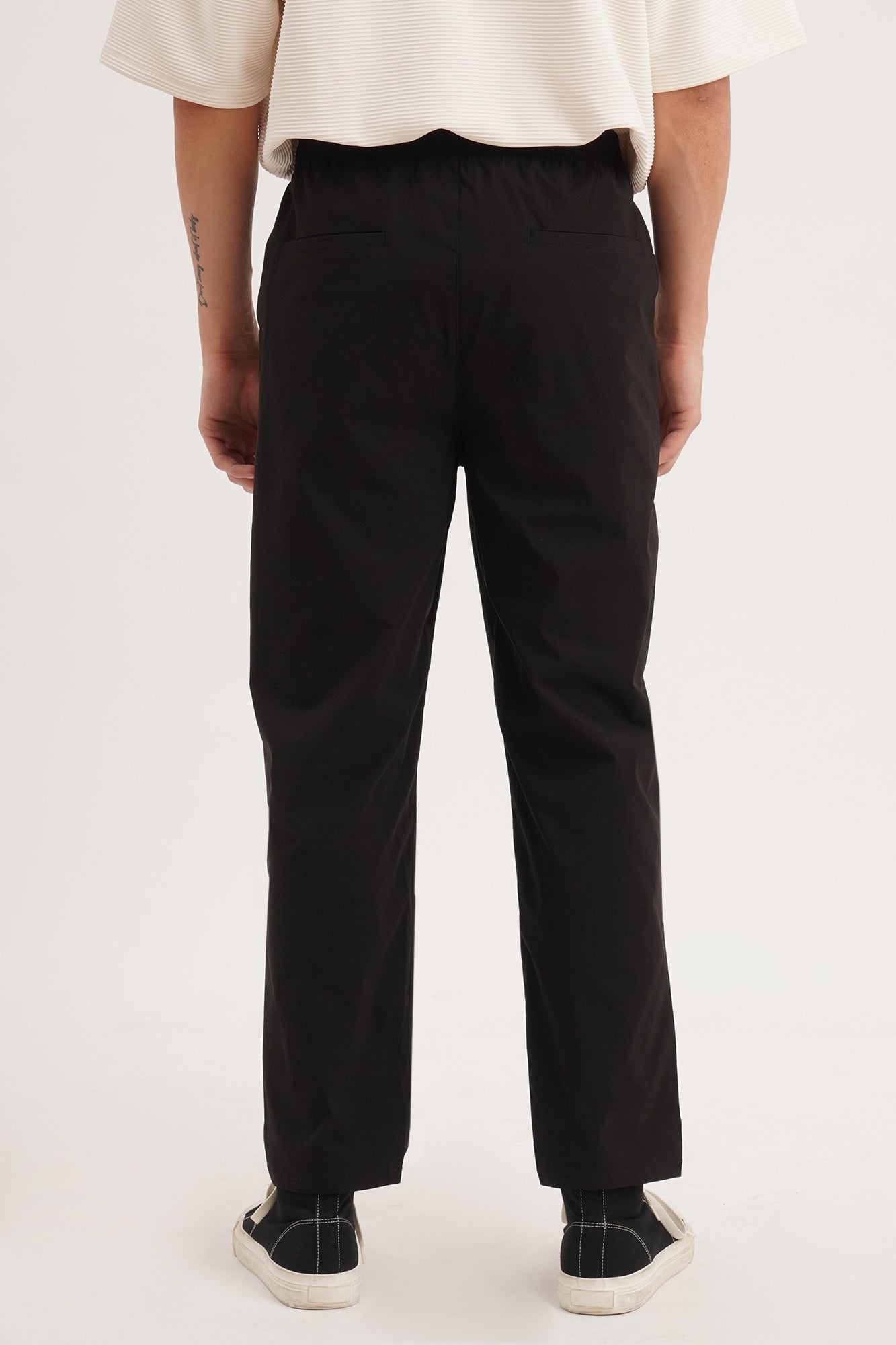 Slim Fit Staple Nylon Pants