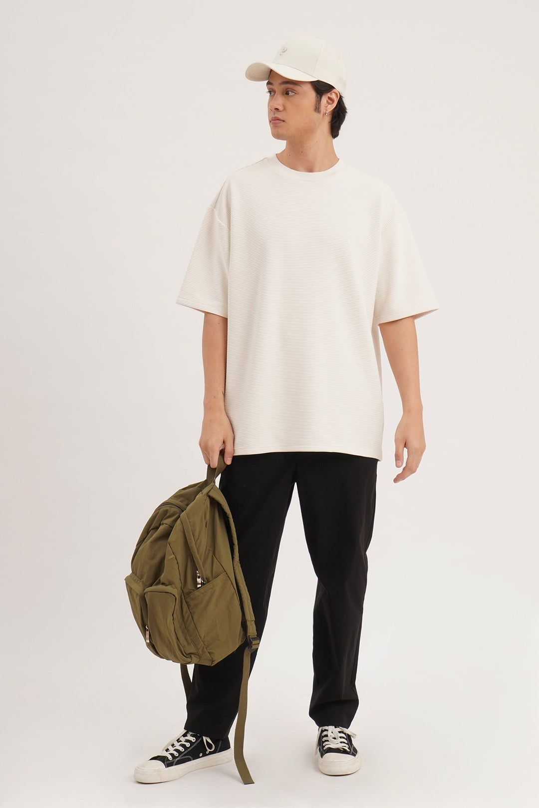 Slim Fit Staple Nylon Pants