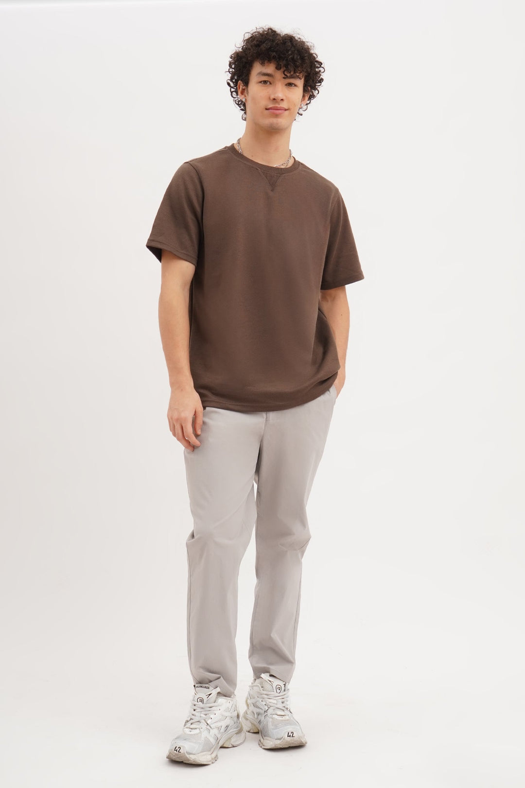 Slim Fit Staple Nylon Pants