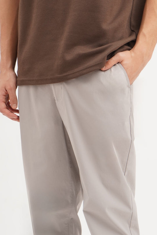 Slim Fit Staple Nylon Pants