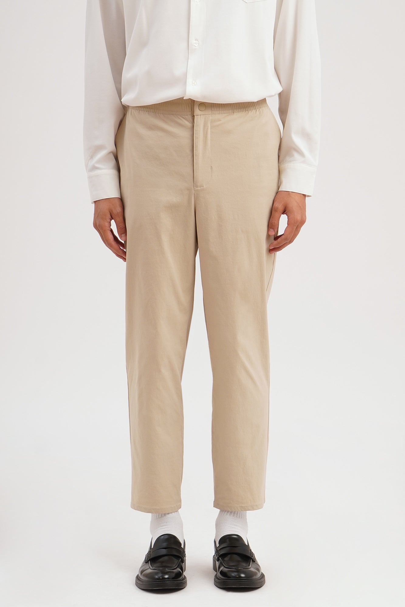 Slim Fit Staple Nylon Pants