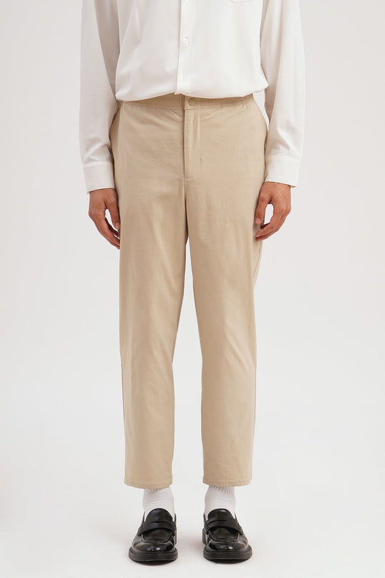 Slim Fit Staple Nylon Pants