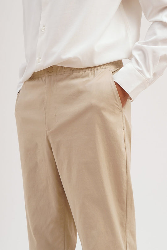 Slim Fit Staple Nylon Pants