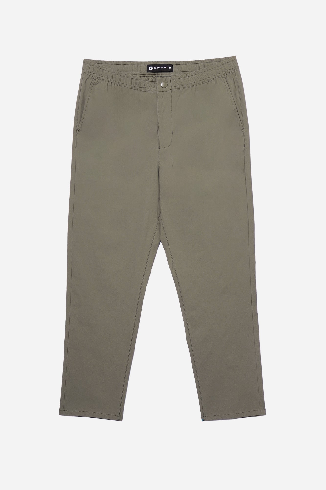 Slim Fit Staple Nylon Pants
