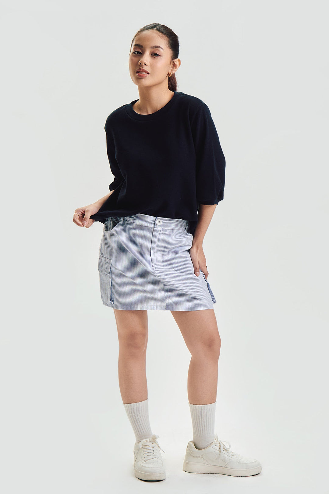 Dress Code Loose Textured Top