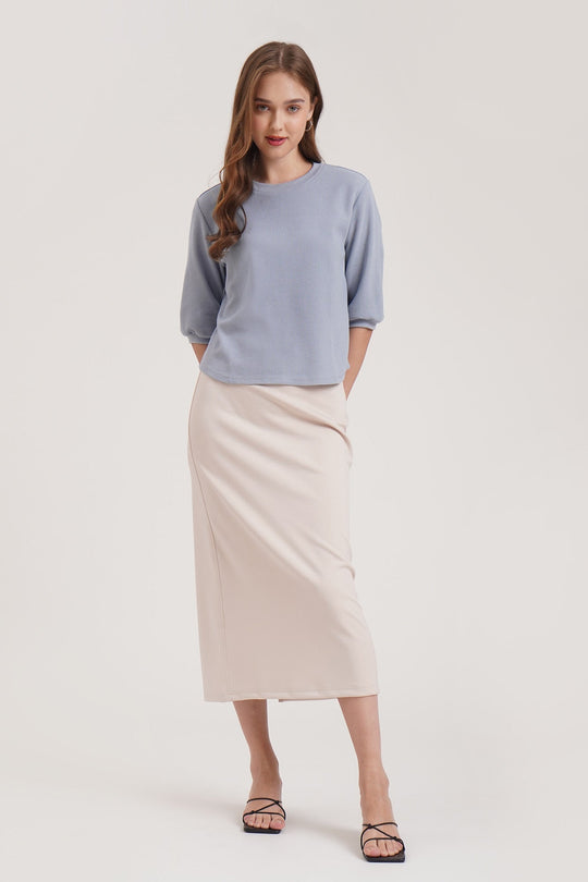 Dress Code Loose Textured Top