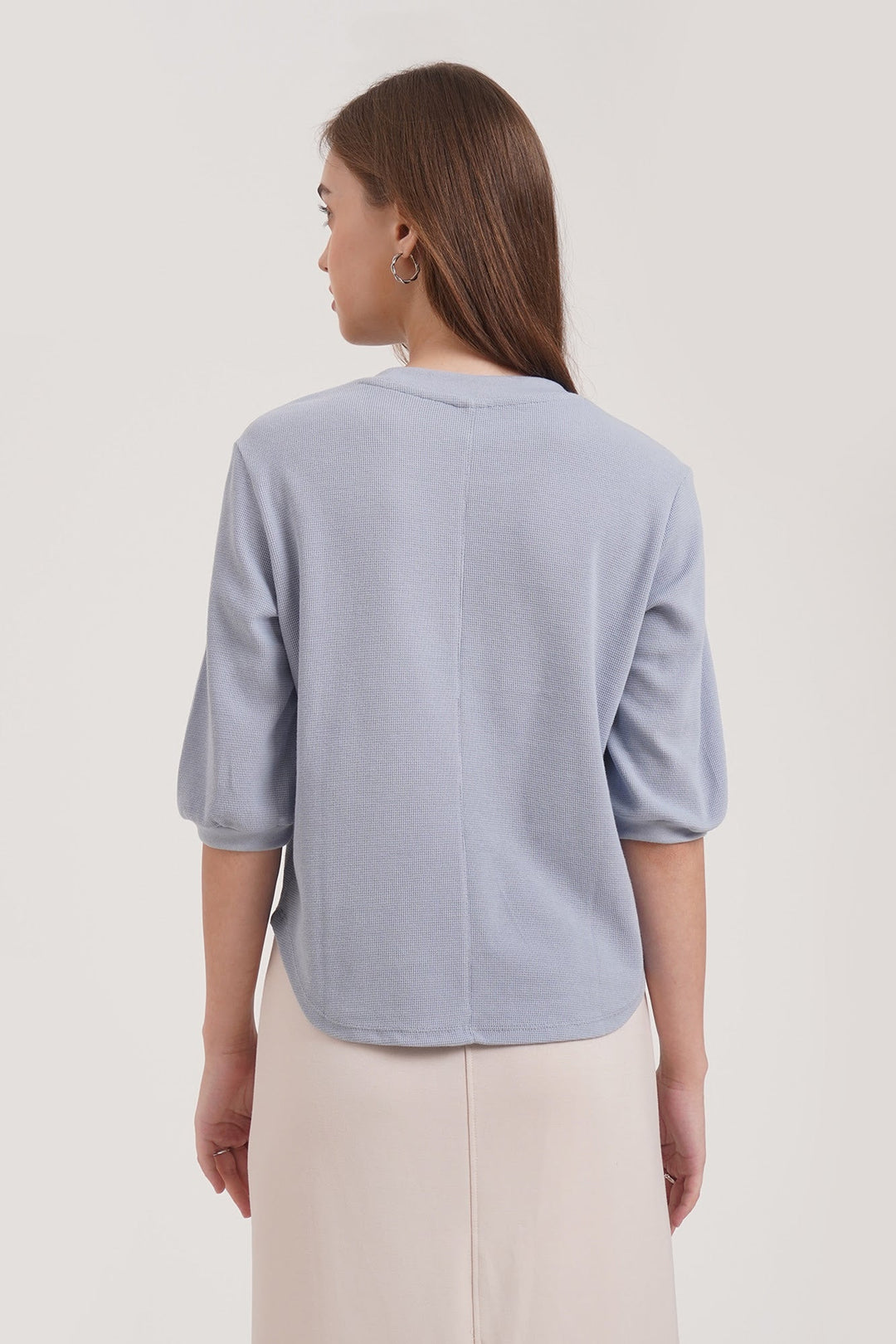 Dress Code Loose Textured Top