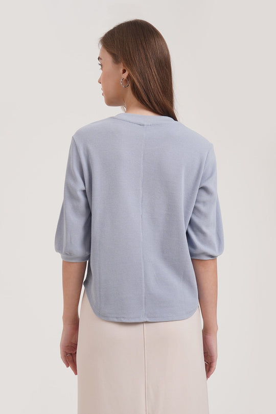 Dress Code Loose Textured Top