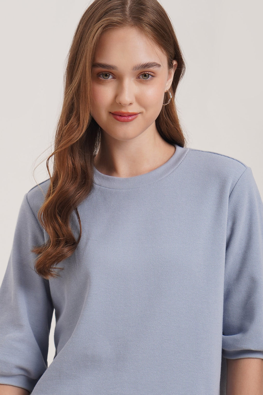 Dress Code Loose Textured Top