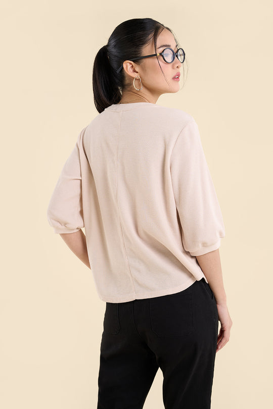 Dress Code Loose Textured Top