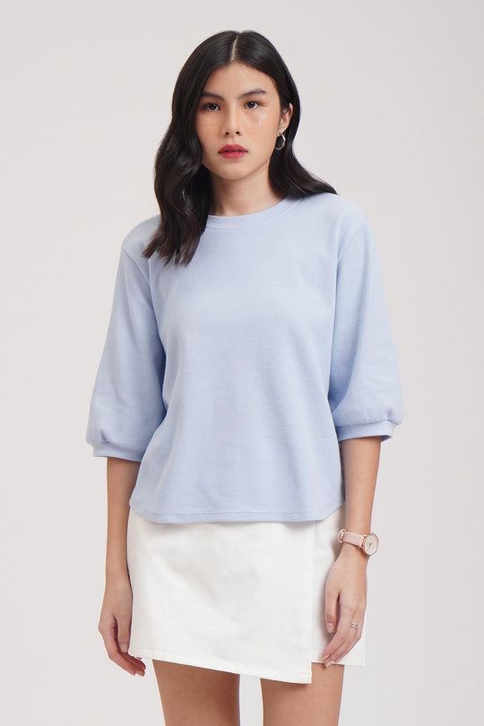 Dress Code Loose Textured Top