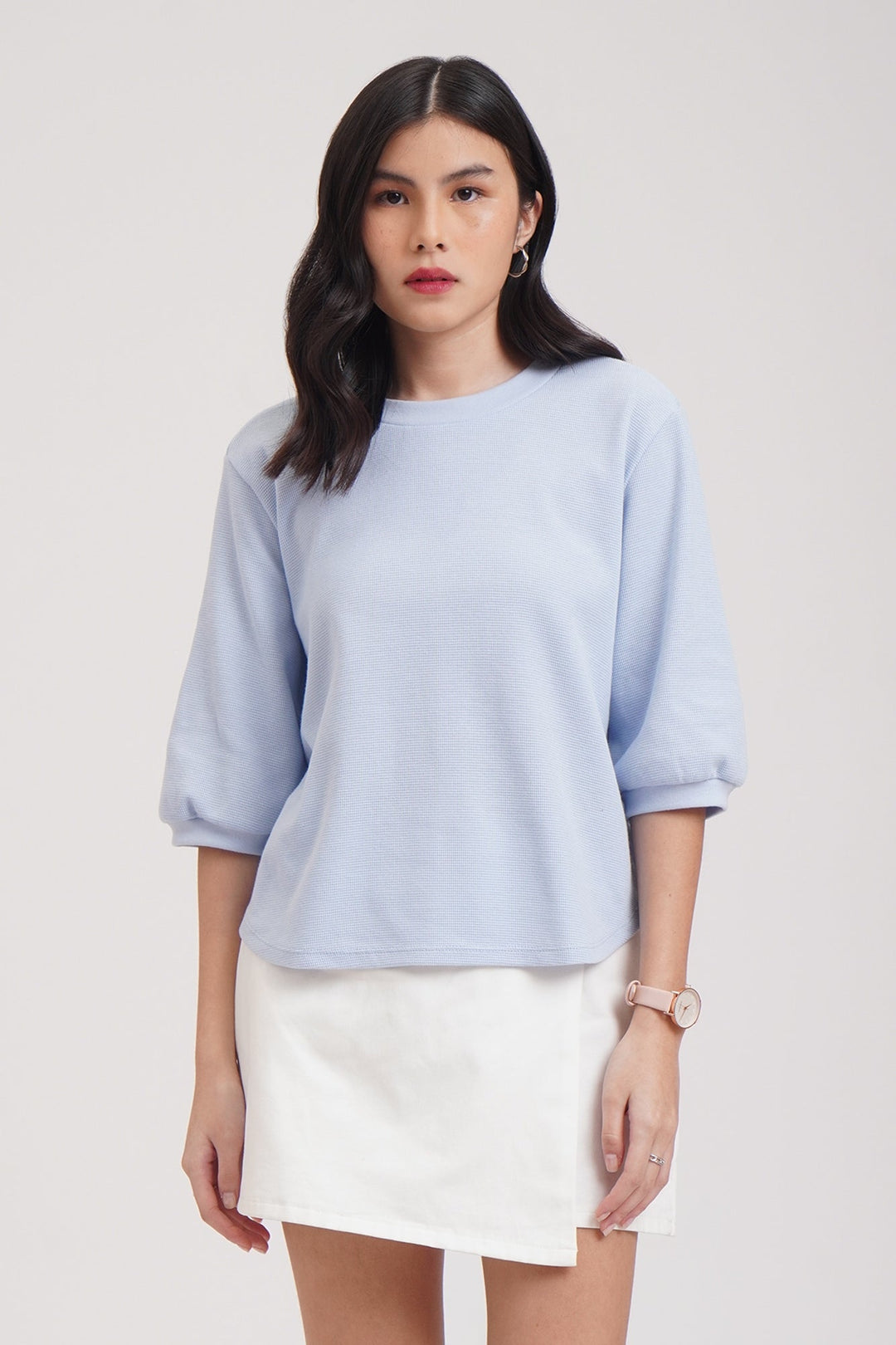 Dress Code Loose Textured Top