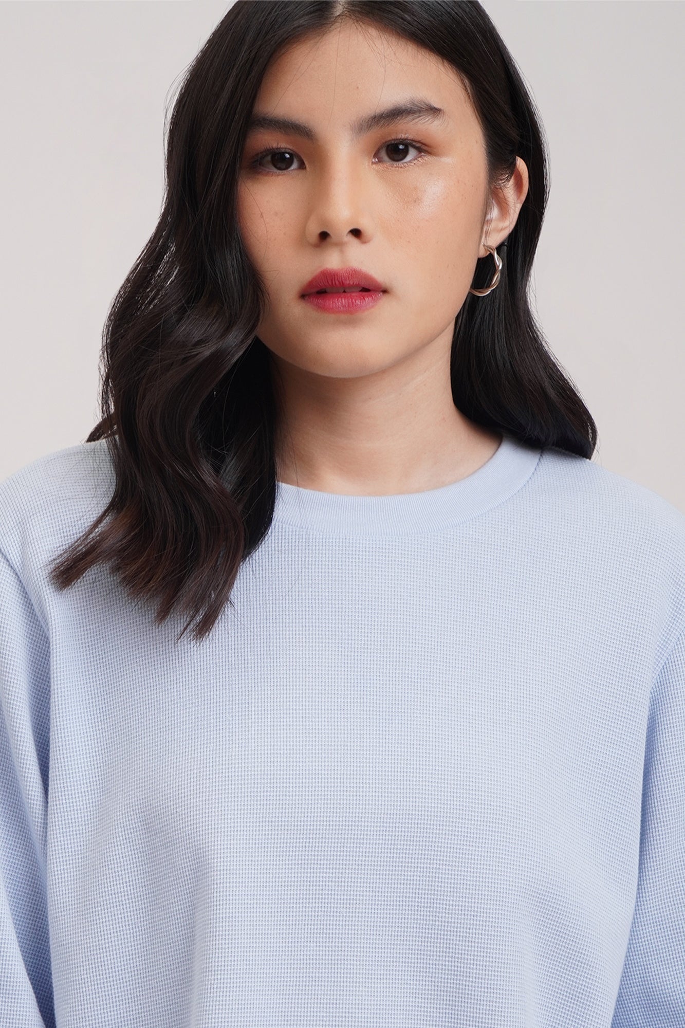 Dress Code Loose Textured Top