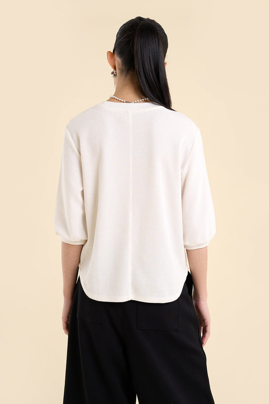 Dress Code Loose Textured Top