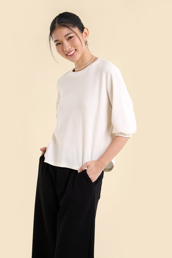 Dress Code Loose Textured Top