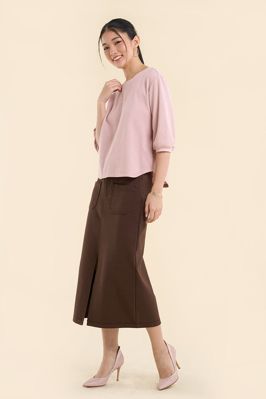 Dress Code Loose Textured Top