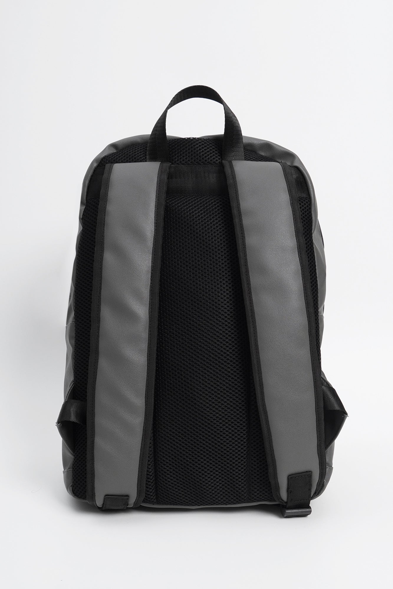Coated PU Leather Backpack with Metal Branding PENSHOPPE