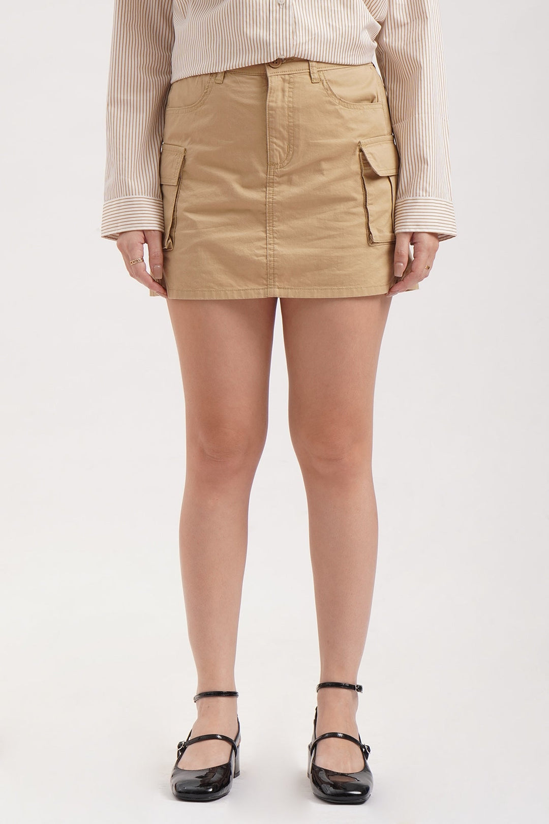 Cargo Skort with Lining