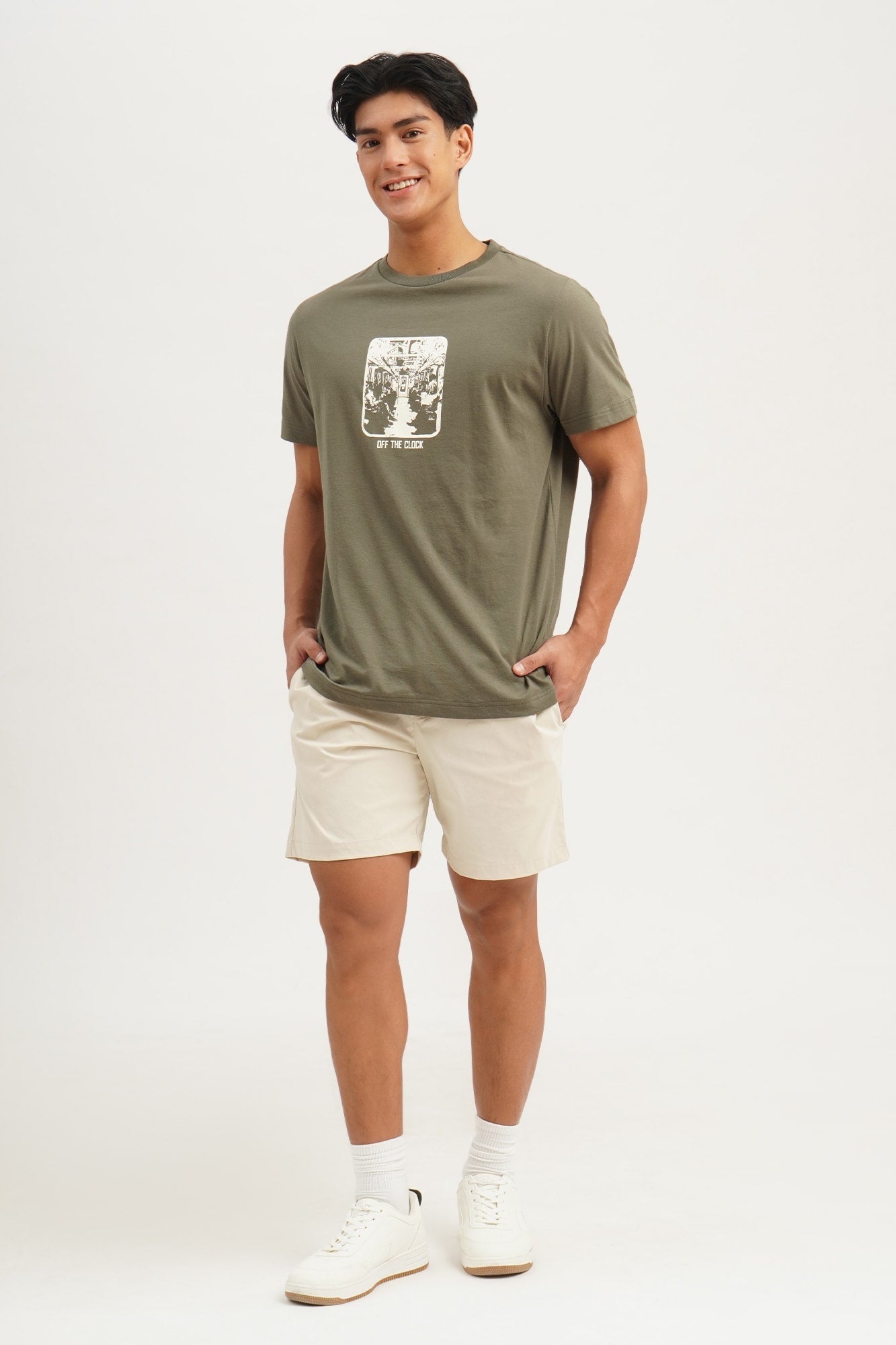 Modern Fit Staple Nylon Shorts