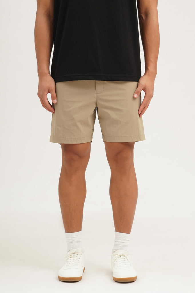 STREETMOVE Nylon Zip Shorts taupe出品29日まで STREETMOVE Nylon Zip Shorts (taupe) – ballaholicオンラインショップ