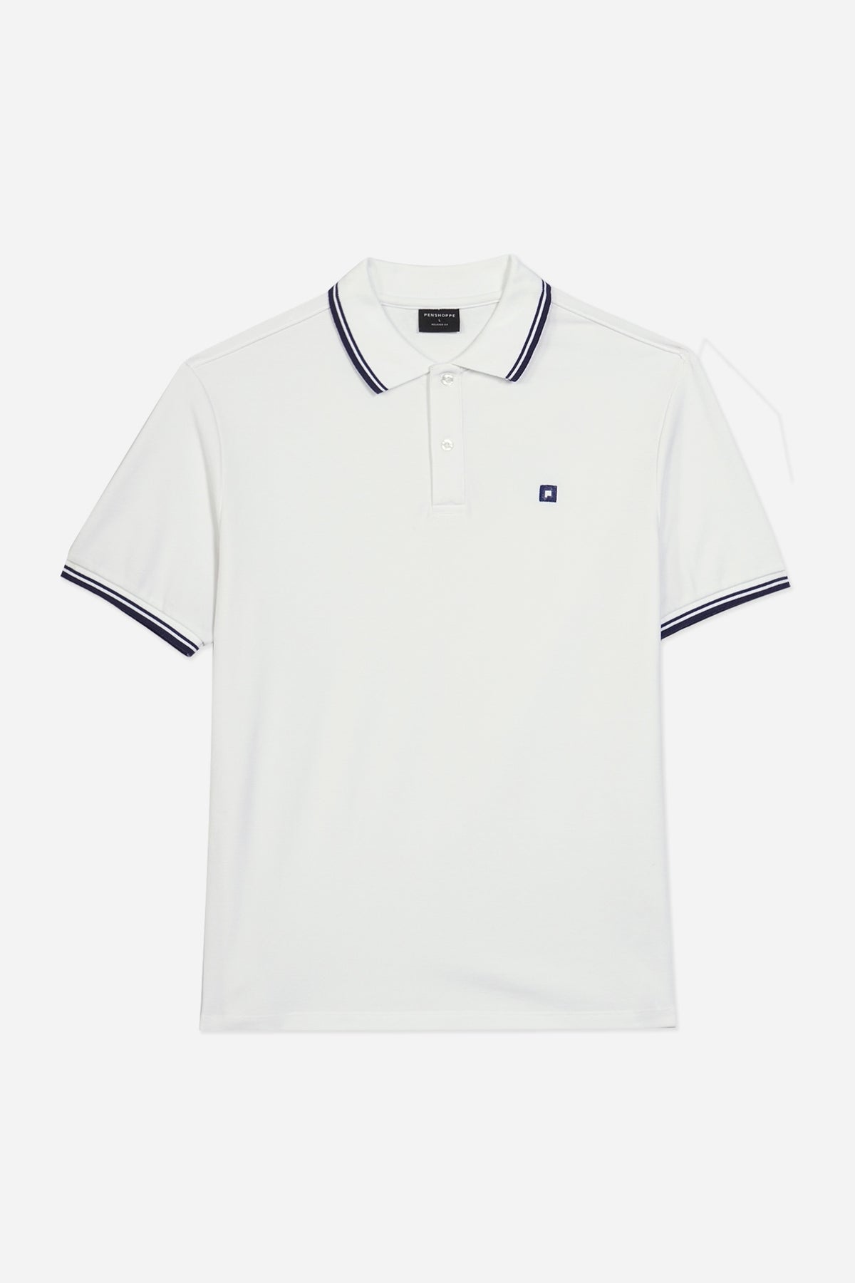 Relaxed Fit Polo with Tipping