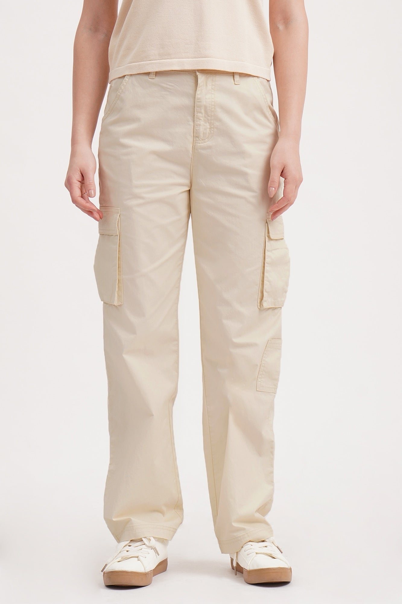 Straight Fit Cargo Pants