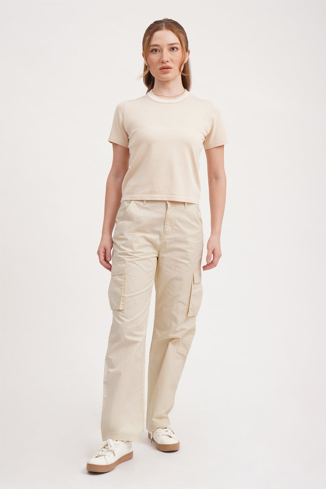 Straight Fit Cargo Pants