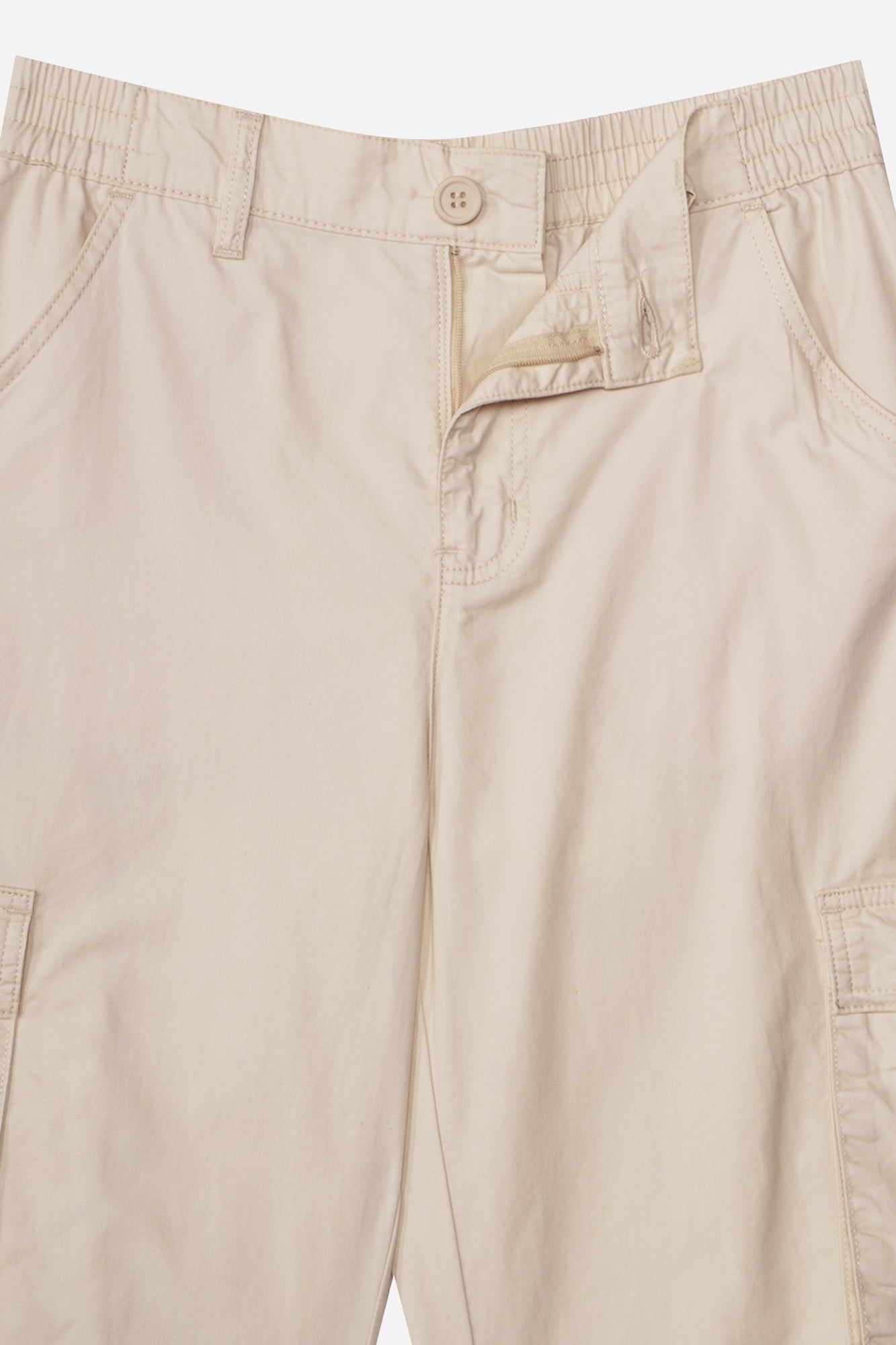 OHOTORO Cotton Cargo Pants （ivory） C25 Cargo Pants Off White – BLACKTAILOR