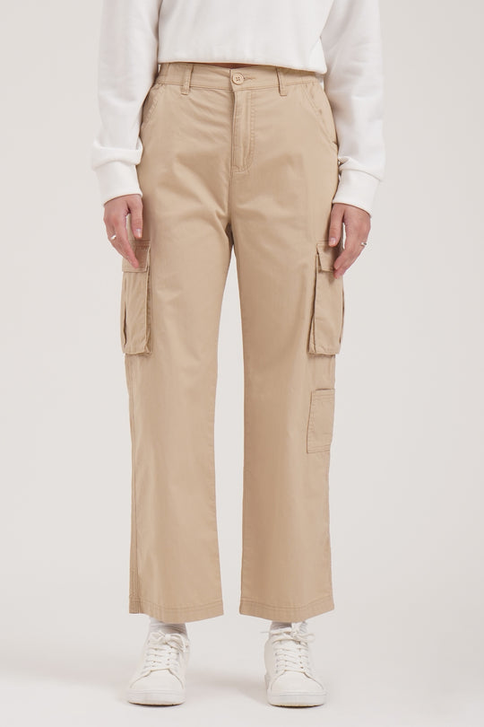 Straight Fit Cargo Pants