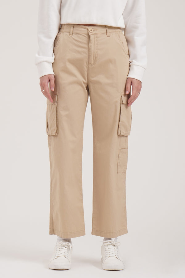 Straight Fit Cargo Pants