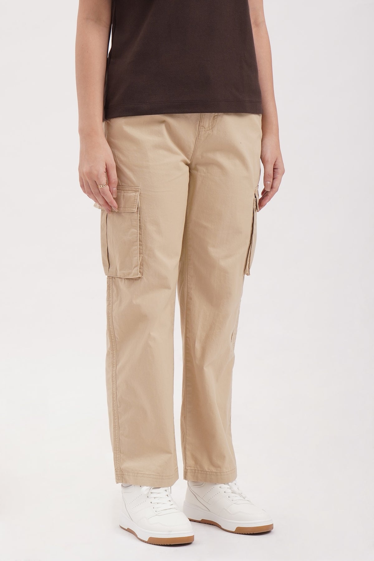 Straight cargo trousers hotsell