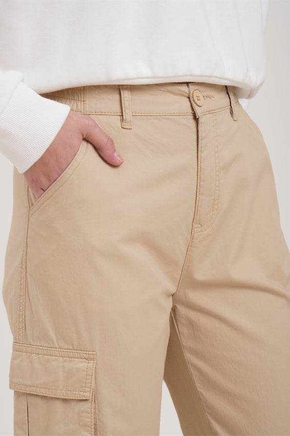 Straight Fit Cargo Trousers