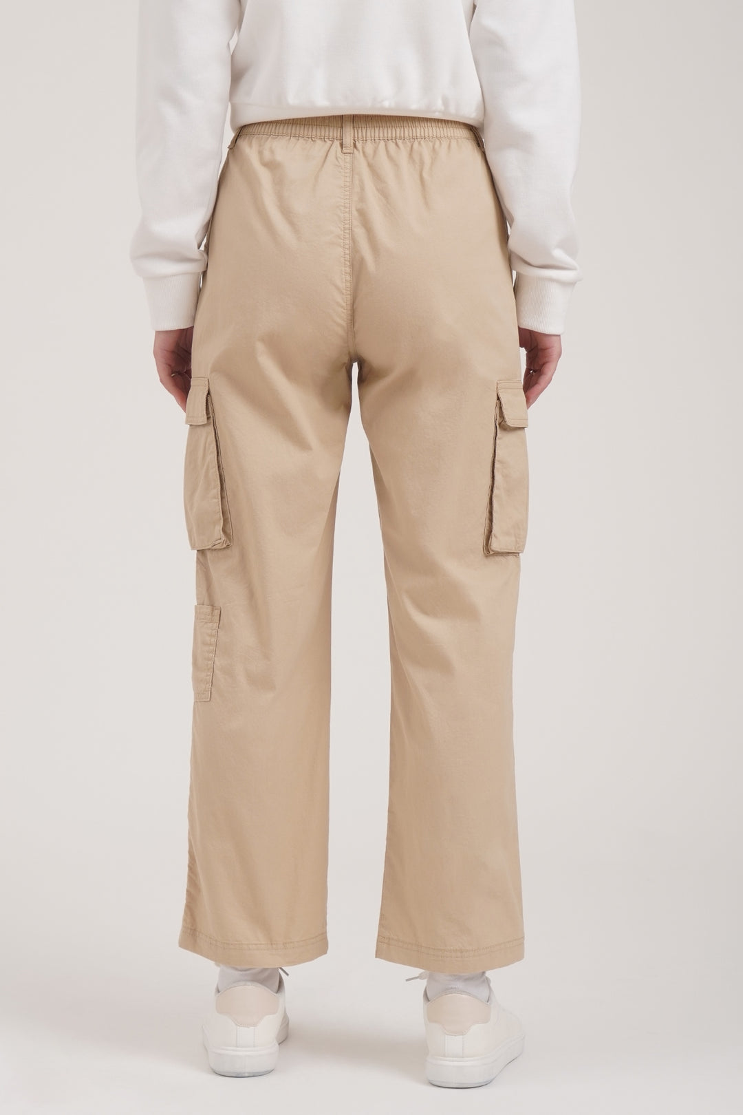 Straight Fit Cargo Trousers