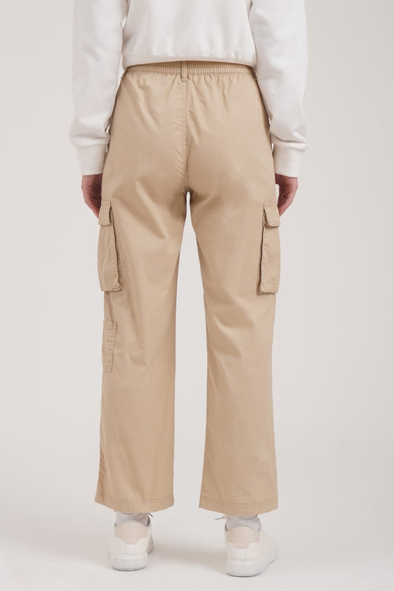 Straight Fit Cargo Trousers