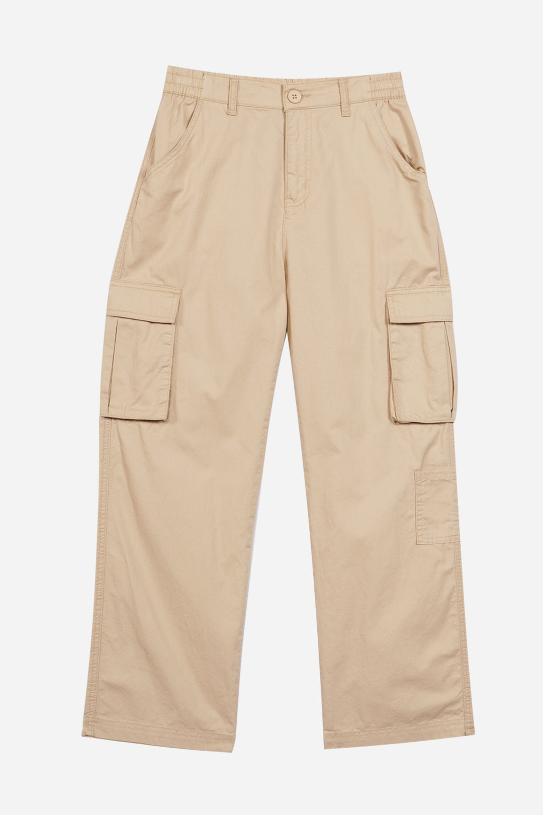 Straight Fit Cargo Trousers