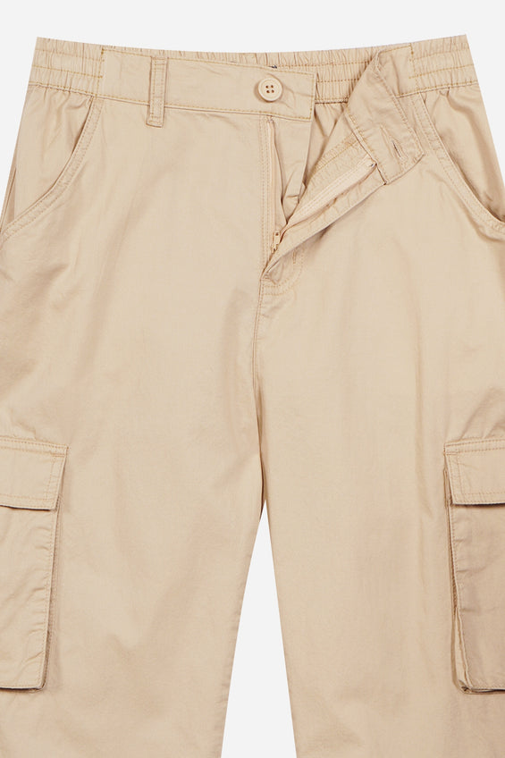 Straight Fit Cargo Trousers