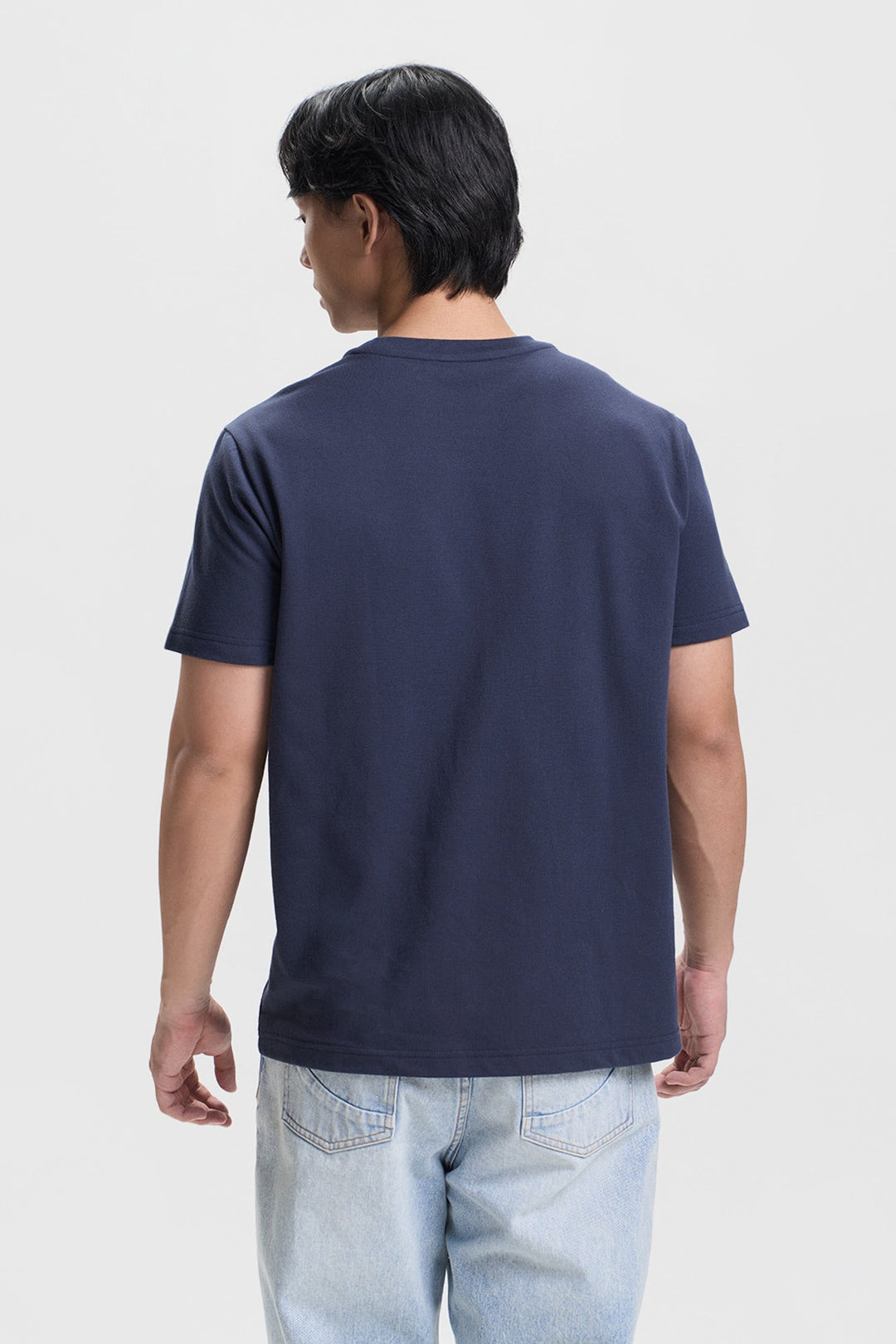 Regular Fit T-Shirt with Crew Bear Patch Embroidery