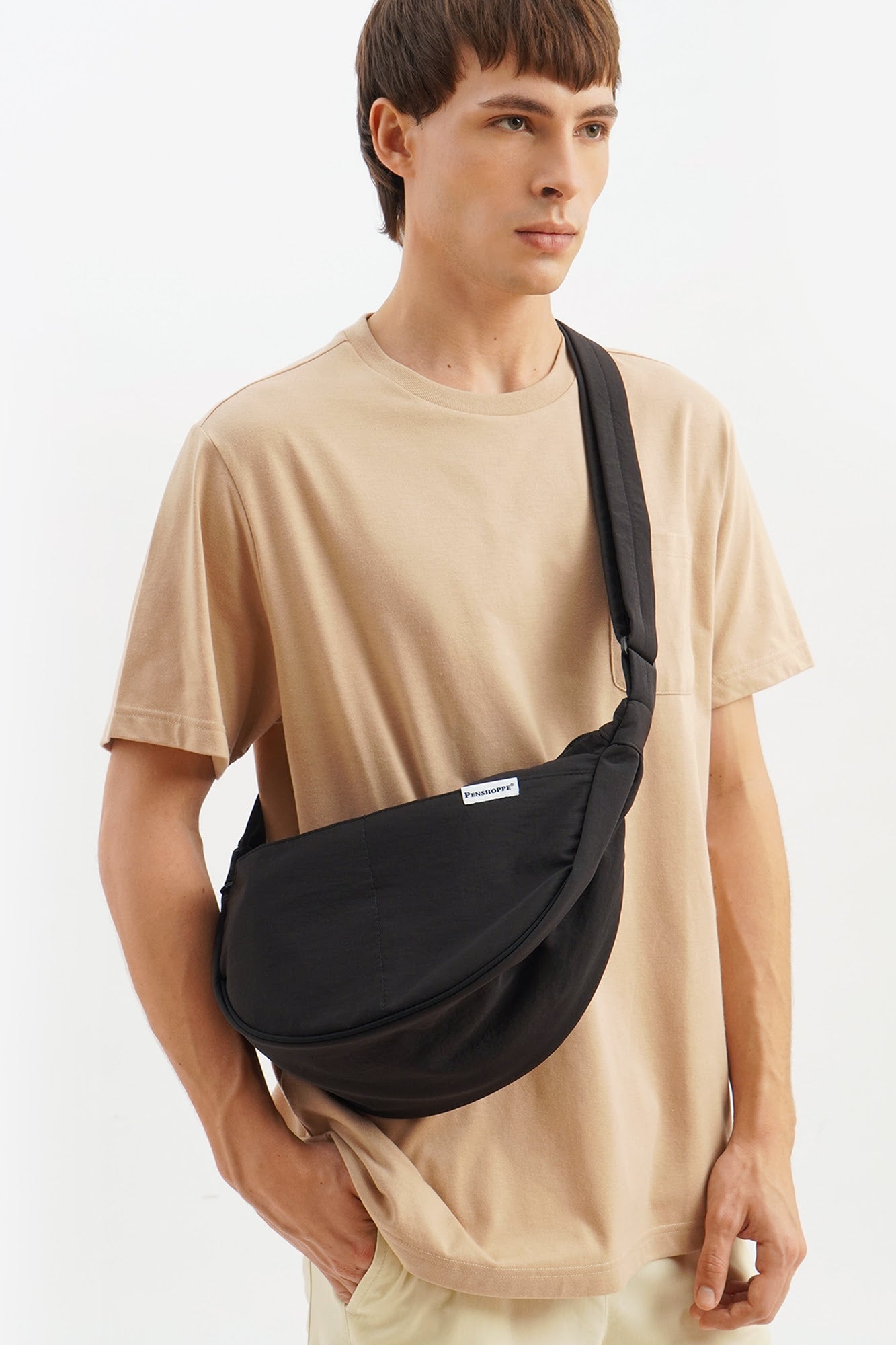 Messenger Bag with Clip Label PENSHOPPE