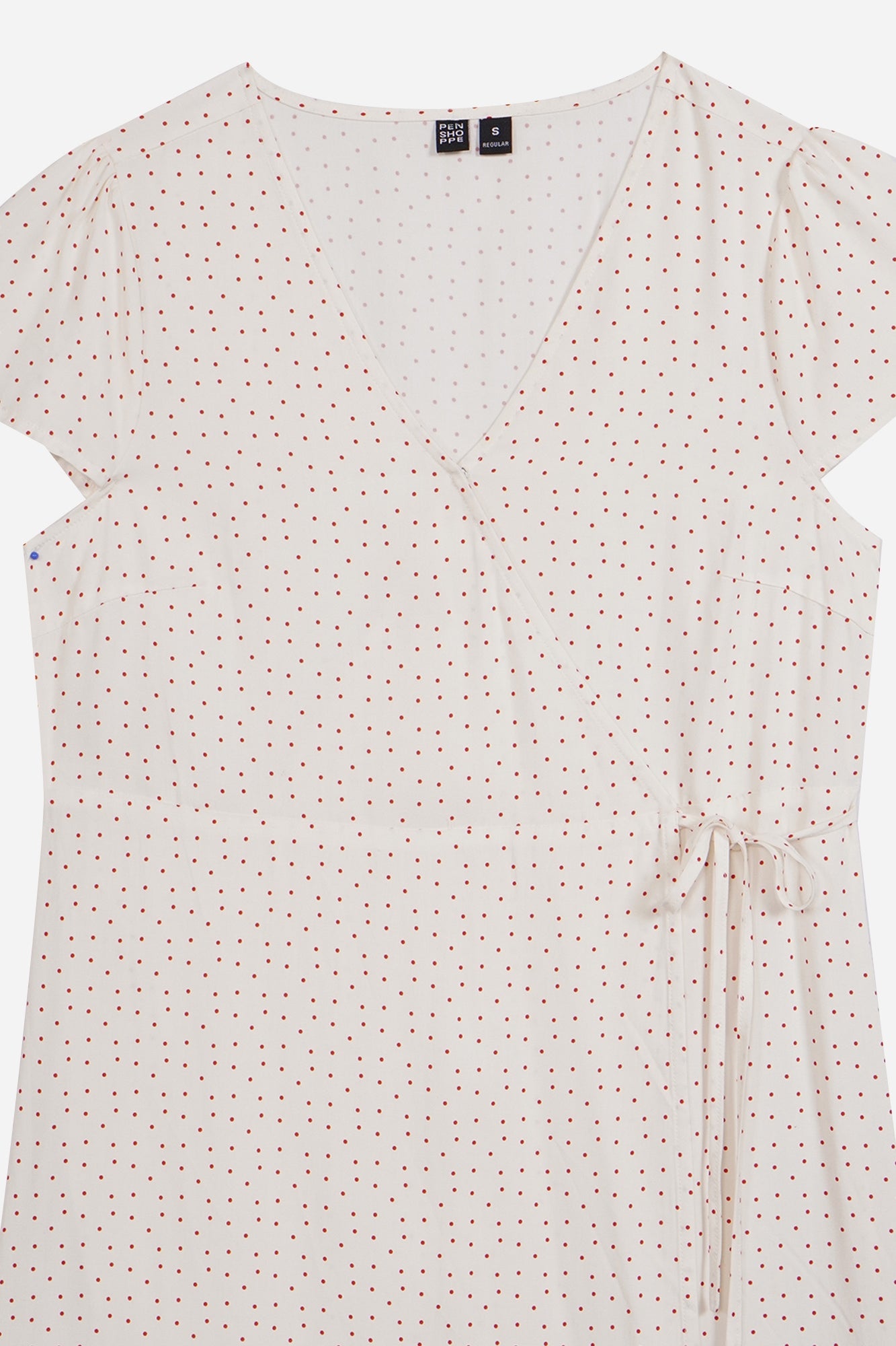 Polka Dot Wrap Dress