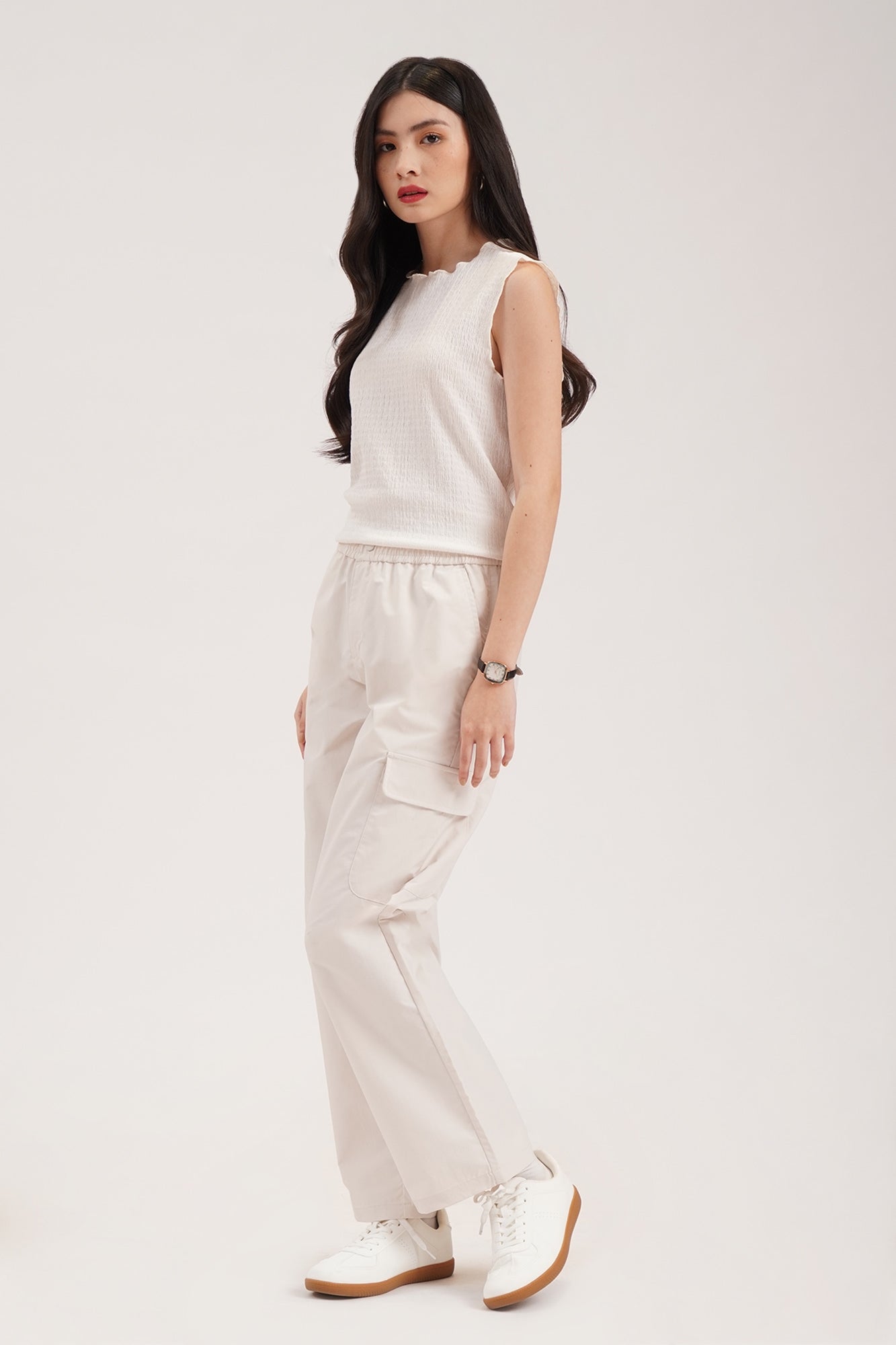 cut out lace point knit tops【white】 – BUNNY APARTMENT
