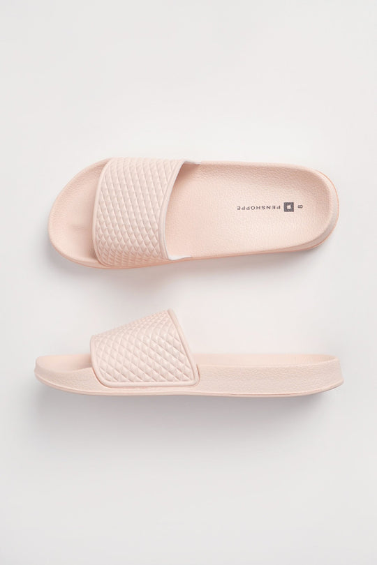 Women's Patterned One Band Slides