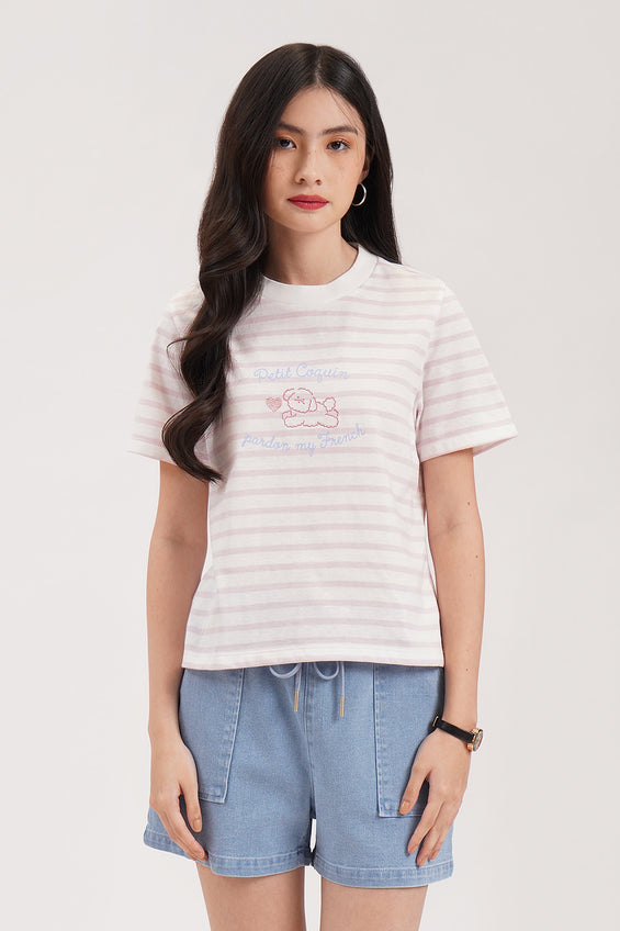Striped Relaxed Fit T-Shirt