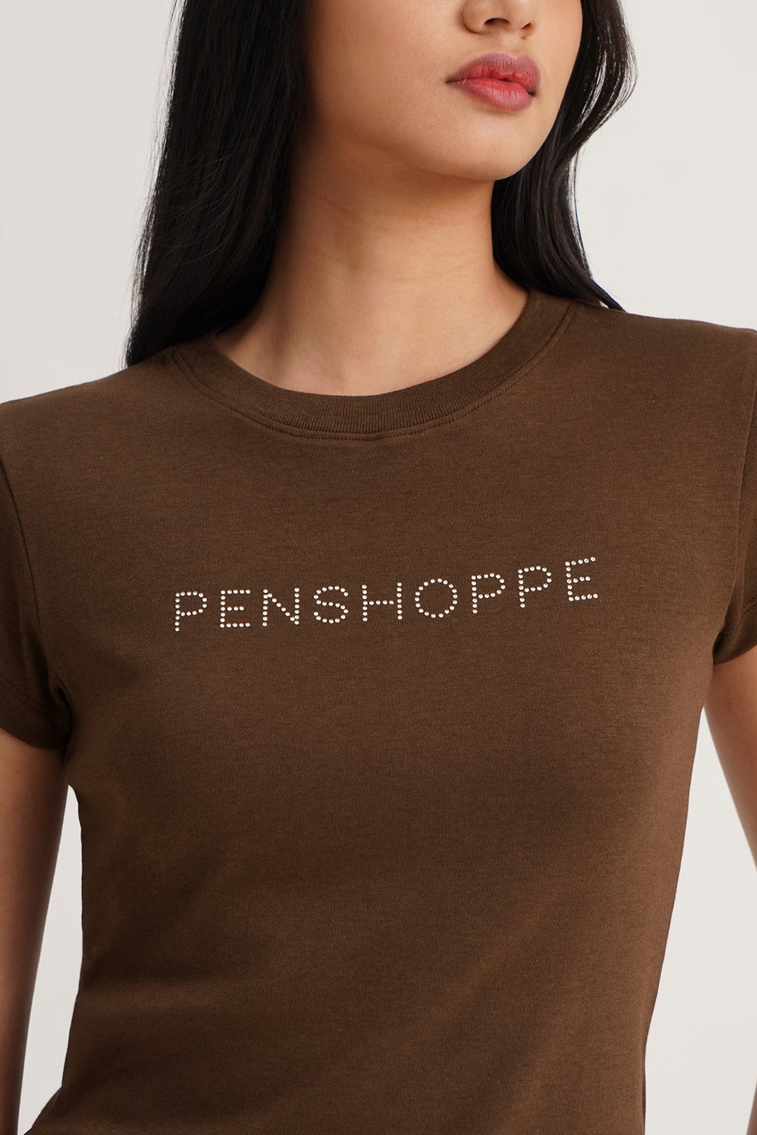 Penshoppe Studded Graphic T-Shirt