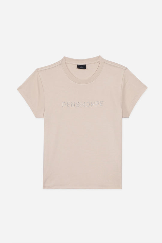 Penshoppe Studded Graphic T-Shirt