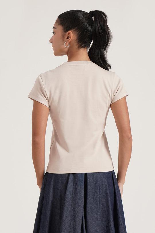 Penshoppe Studded Graphic T-Shirt