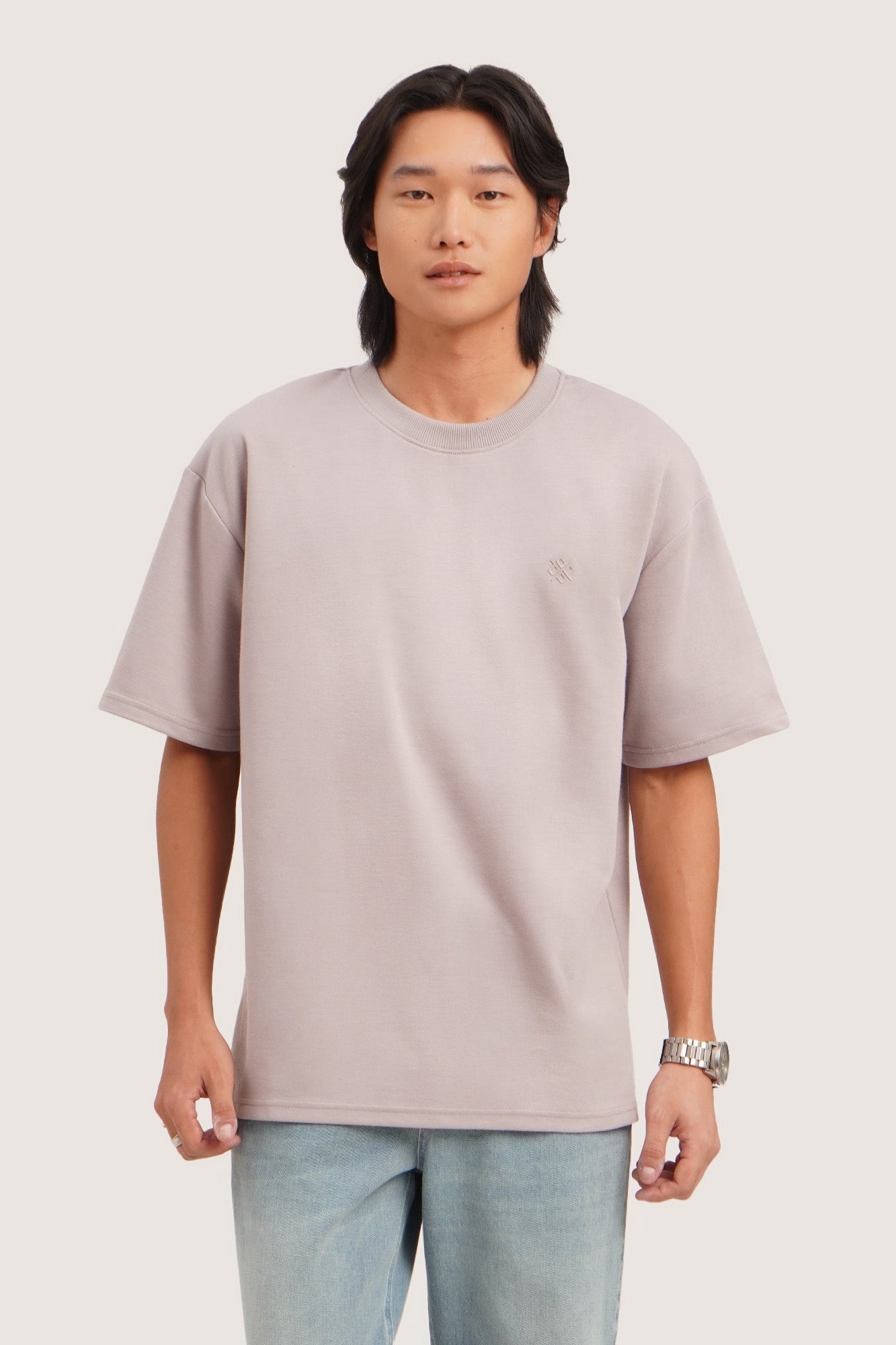 Relaxed Fit T-Shirt with Branding Print – PENSHOPPE