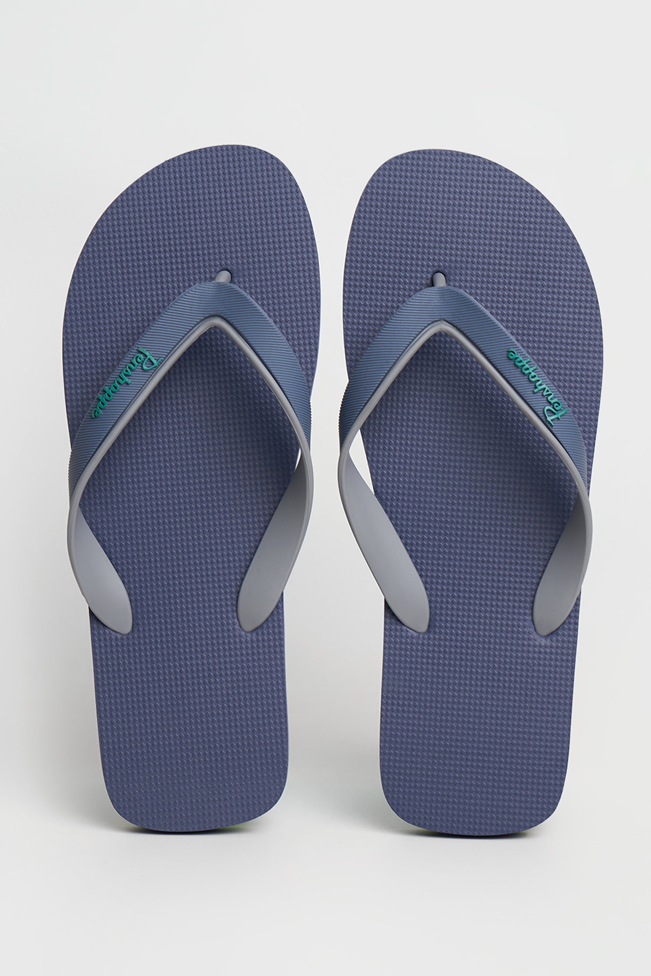 【2plan】Minimal double sole flip flops Women's Square Flip Flops with Metal Branding – PENSHOPPE